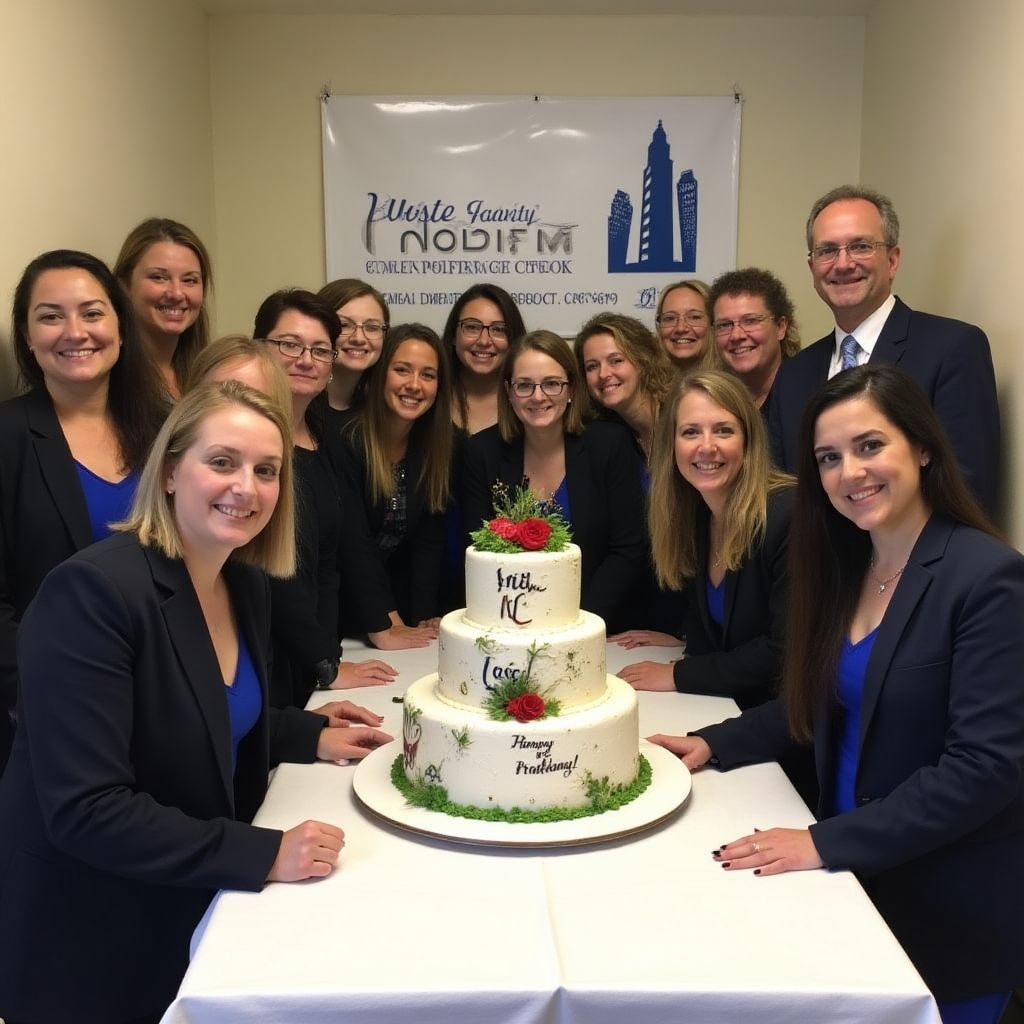 Equipo de InvertiAR celebrando aniversario